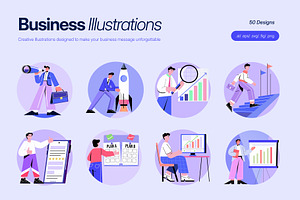 Business illustrations, a Finance Illustration by Brickclay
