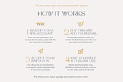 Wix Template Beauty Business Website, a Wix Template by vectorocean (Thumbnail 10 of 11)