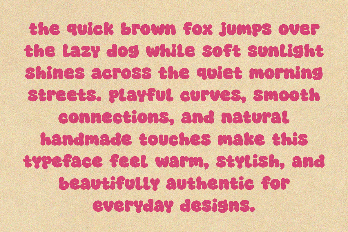 Moggy - Groovy Display Font, a Sans Serif Font by NTC Graphic (Photo 9 of 10)