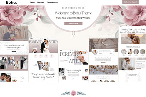 Bohu – Wedding WordPress Theme, a WordPress Template by NaimaAnjum