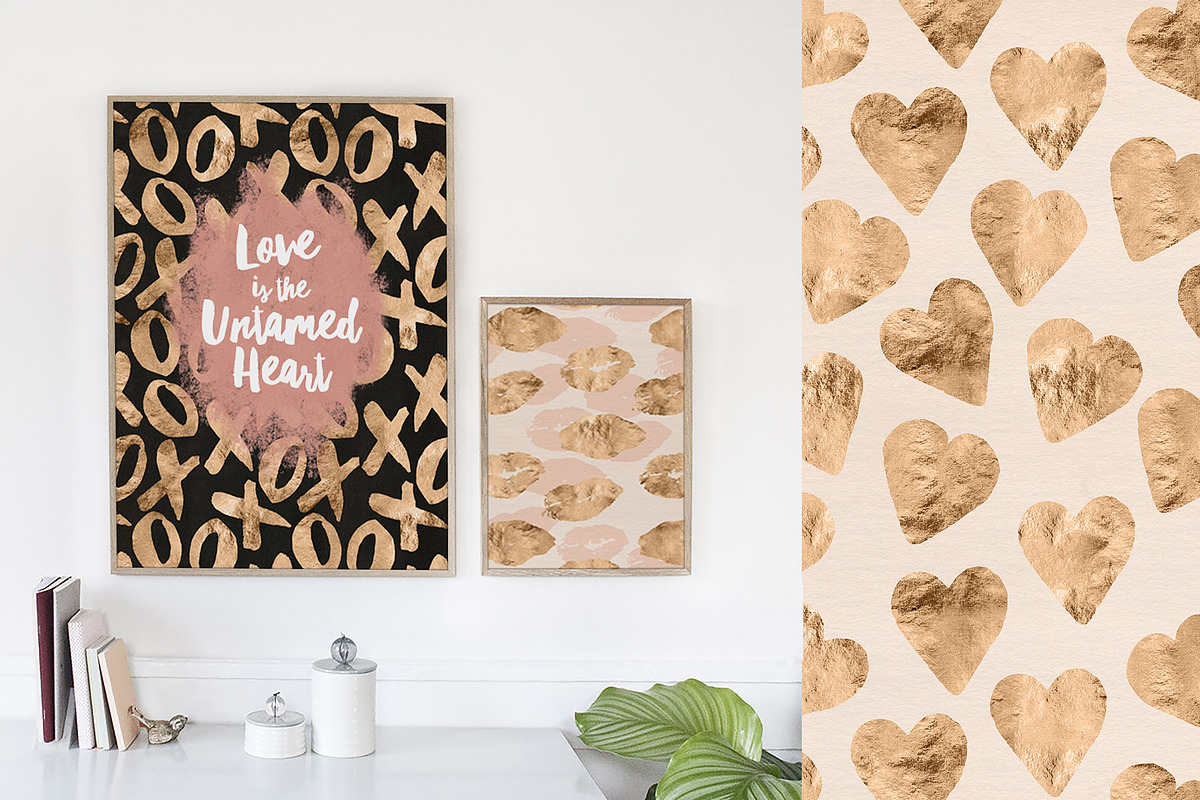 180 Dreamy Golden Graphics, a Pattern Graphic by Blixa 6 Studios (Photo 27 of 27)