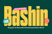 TNSC Bashin - Condensed Sans Serif, a Sans Serif Font by The Native Saint Club (Thumbnail 1 of 12)