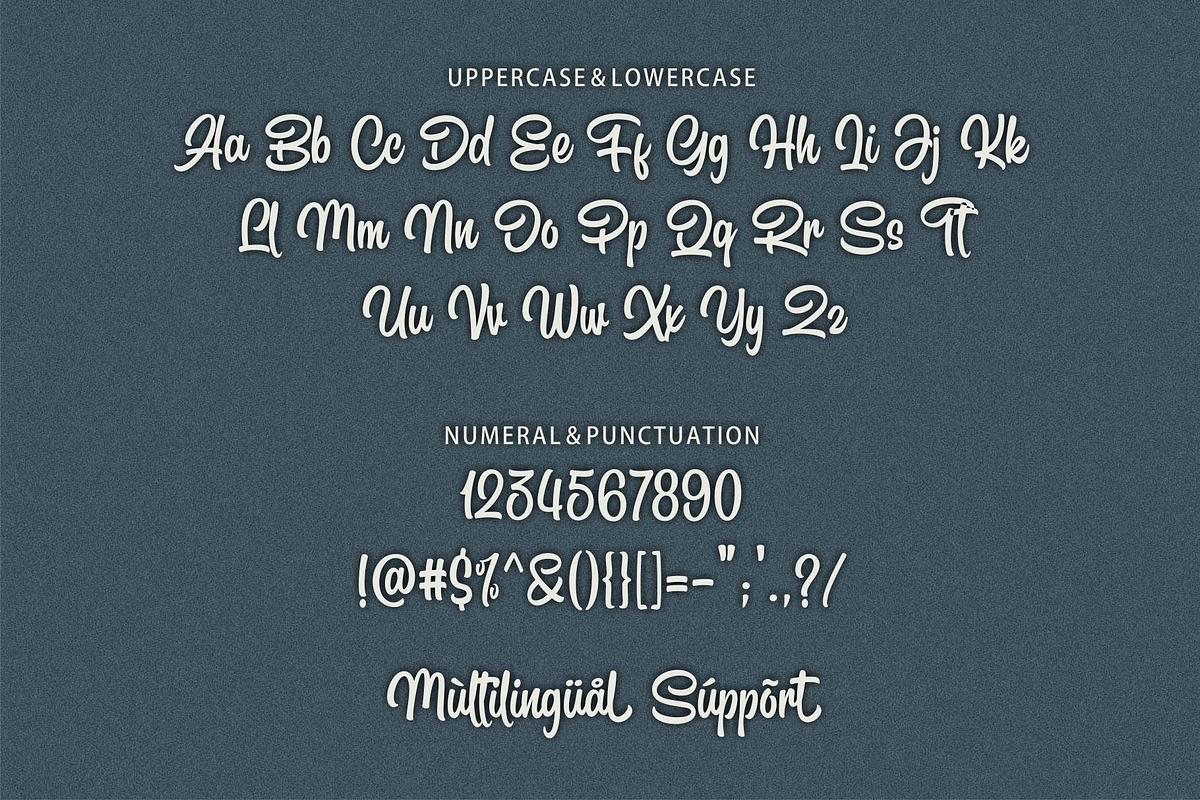 Rowsthin | A Modern Calligraphy Font, a Script Font by HanzelSpace Studio (Photo 7 of 7)