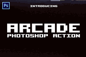 Arcade 8-bit pixel Ps Action