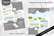 Canva Restaurant Newsletter Template, a Stationery Template by PixelCraft (Thumbnail 2 of 7)