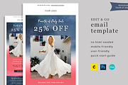 Fourth of July Email Template, an Email Template by Edit & Go Templates (Thumbnail 1 of 5)