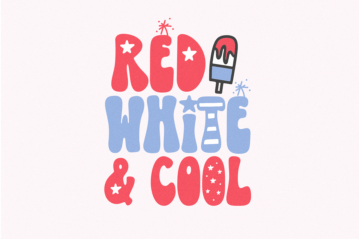 America | Retro Patriotic Font, a Sans Serif Font by KA Designs (Photo 6 of 10)
