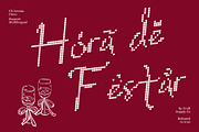 CS Artesia Disco, a Handwritten Font by Craft Supply Co. (Thumbnail 7 of 8)