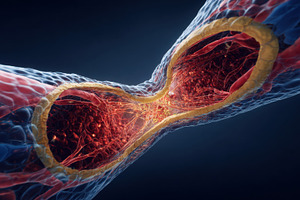 Cell structure in division, a Photo by Beautiful things