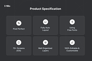 Filllo Parking Space Booking App UI, an UI Kit Template by floxui (Thumbnail 2 of 8)