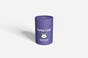 Paper Tube Mockup, a Product Mockup by bimockup (Thumbnail 3 of 6)