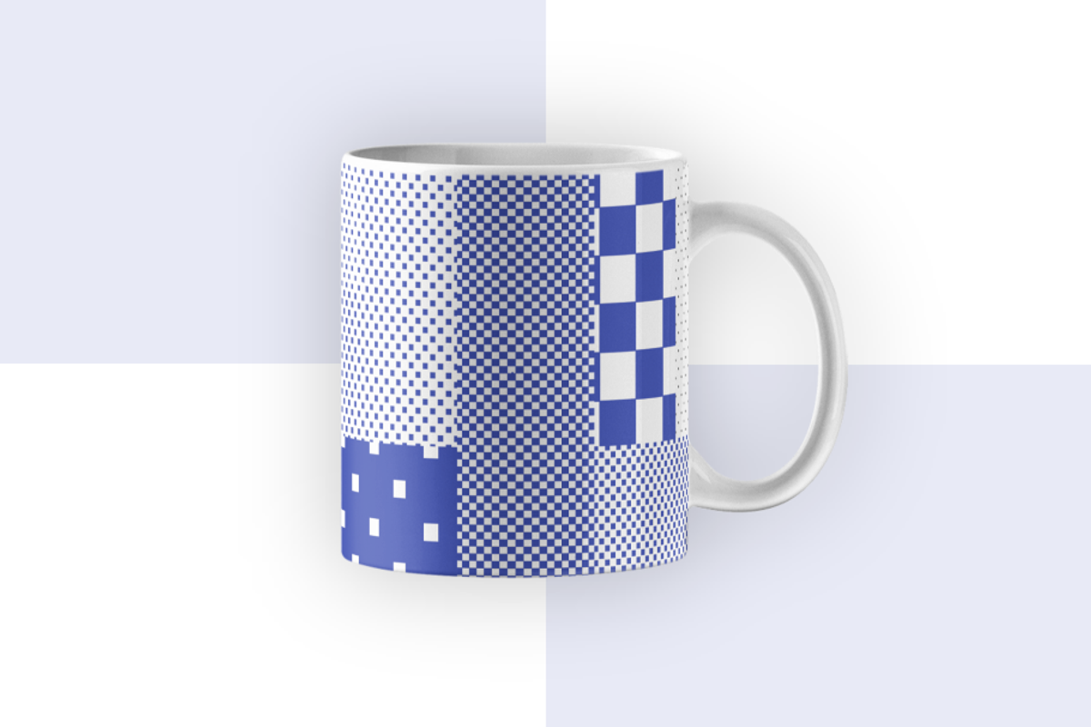 Square Halftones, a Pattern Graphic by Bold Stork (Photo 3 of 5)