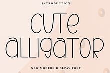 Cute Alligator