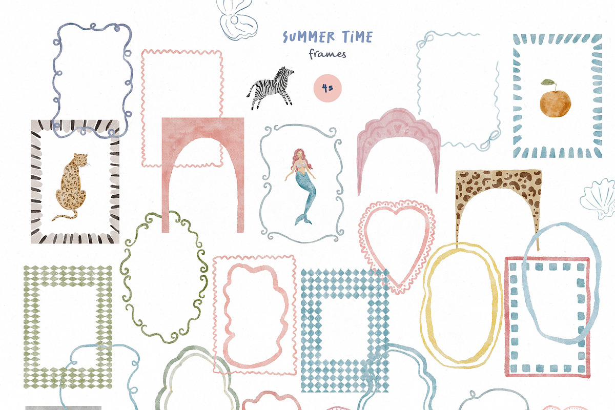 Summer Time - Whimsical Collection, a Decorative Illustration by Les Frolova (Photo 7 of 12)
