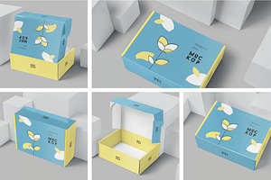 Product Box Mockups, a Packaging Mockup by megostudi0