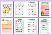 Summer Activity Book for Kids, a Stationery Template by Designmela01 (Thumbnail 6 of 6)