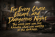 Huntwakes Midnight Slash Grunge font, a Handwritten Font by HypeWorksCo (Thumbnail 8 of 15)