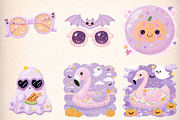 Summerween Ghost Clipart Bundle, an Illustration by Digital Artistic99 (Thumbnail 4 of 11)