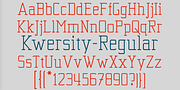 Kwersity, a Slab Serif Font by Ingrimayne Type (Thumbnail 6 of 8)