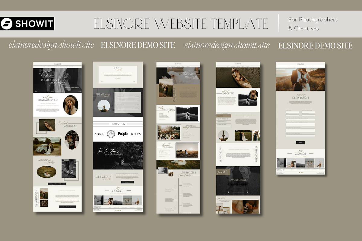 Elsinore | Showit Website Template, a Websites & App Template by Studio Annie Louise (Photo 3 of 8)