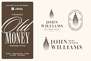 Elegant Realtor Old Money Logo, a Branding & Logo Template by Headfonts (Thumbnail 1 of 3)
