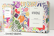 Playful doodle vector graphics set, an Object Graphic by Pop Design (Thumbnail 4 of 5)