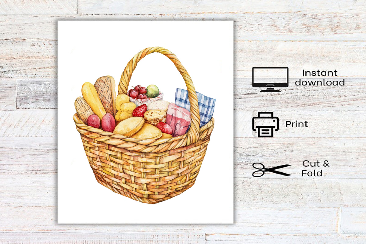 Kawaii Camping Clipart Bundle, an Illustration by Canvas Craft (Photo 7 of 7)
