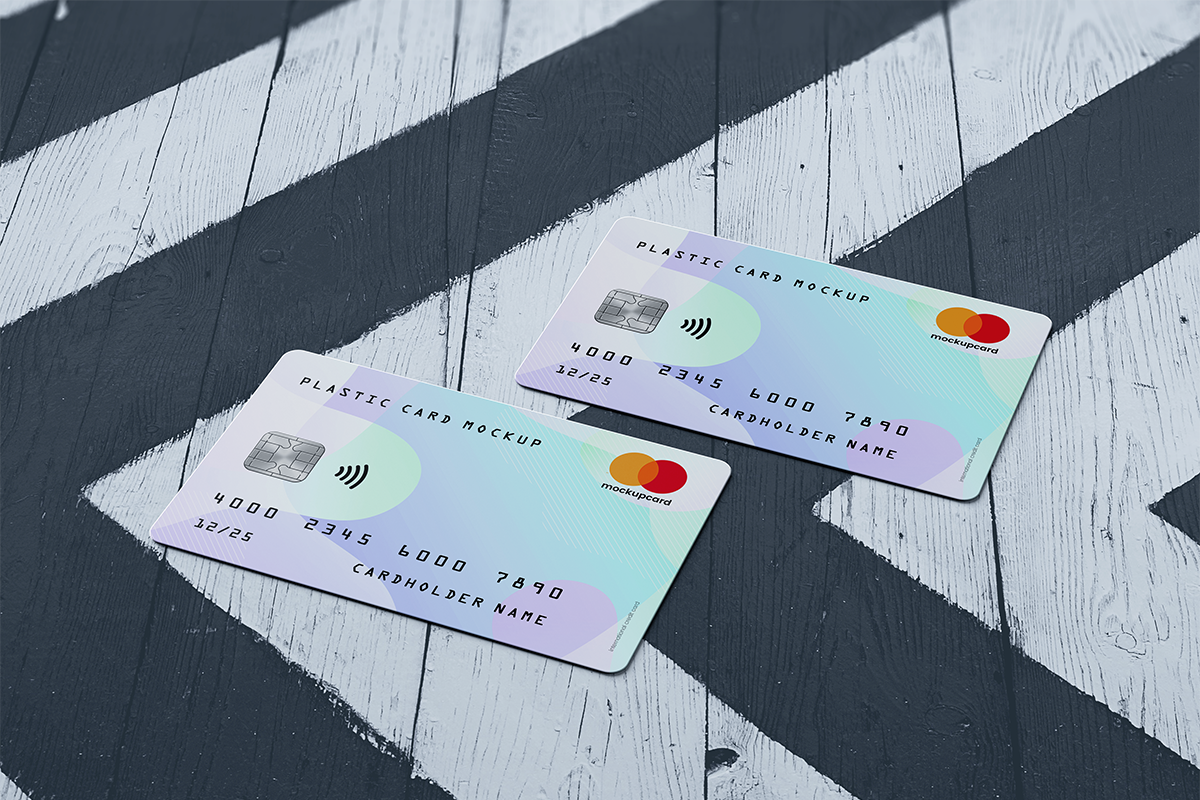 Plastic Card - Bank Card MockUp, a Product Mockup by coloformia (Photo 10 of 18)