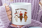 Howdy Christmas Cowboy PNG, an Illustration by Daily.Designs (Thumbnail 4 of 5)