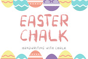 Easter Chalk, a Handwritten Font by Yoga Letter (Thumbnail 1 of 6)