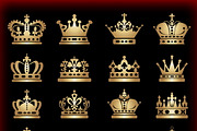 Crown icons, an Icon by kio (Thumbnail 2 of 5)