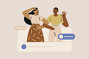 Influencer and Blogger Illustration, a Work Illustration by Jump Studio (Thumbnail 4 of 10)