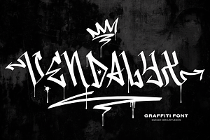 Vendalyx | Graffiti Font