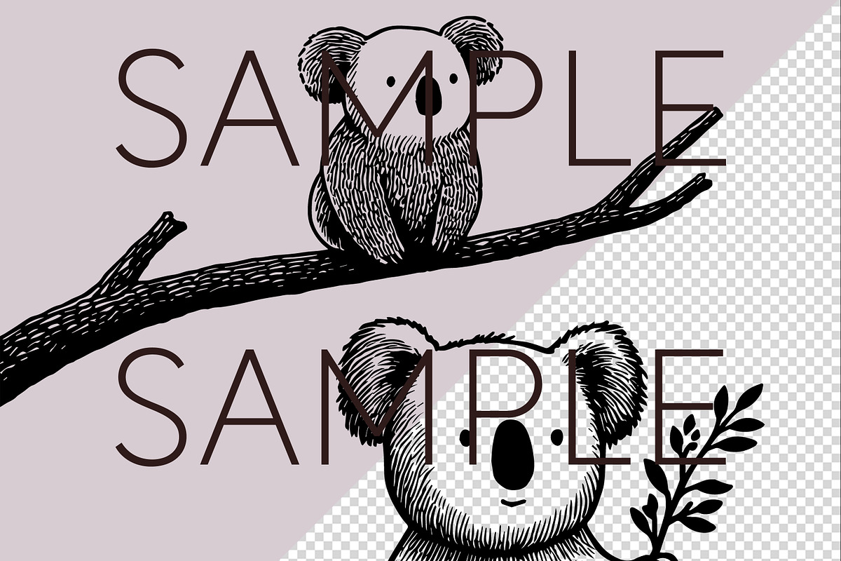 Australian Animals SVG Clipart, an Animal Illustration by Pawcasso's Portraits (Photo 4 of 8)
