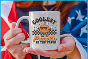 Groovy Coolest Pumpkin Halloween SVG, an Object Graphic by Creativeusart (Thumbnail 3 of 4)