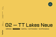 TT Lakes Neue Condensed, a Sans Serif Font by TypeType (Thumbnail 1 of 7)