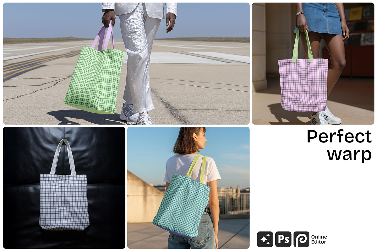 Insanely Realistic Tote Bag Mockup, a Product Mockup by Mockupdaddy (Photo 2 of 31)