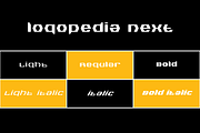 Logopedia Next, a Font by BULENT YUKSEL (Thumbnail 3 of 11)