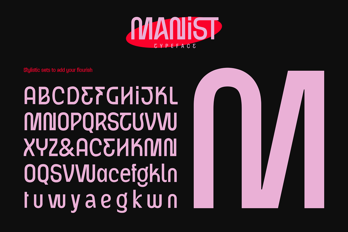 Manist - Geometric Sans Serif, a Sans Serif Font by RedyStudio (Photo 3 of 12)