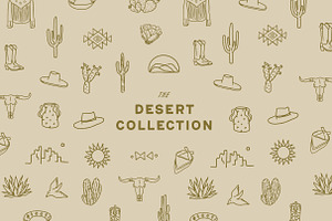 Desert Collection Illustration Pack