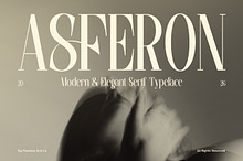 Asferon - Elegant Serif Font