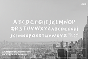 Anarchy Handwriting | Font, a Script Font by Stefanie Madison (Thumbnail 2 of 2)
