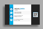 Eye Catching Modern Business Card, a Business Card Template by Saman Osama (Thumbnail 1 of 4)