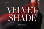 Velvet Shade – Elegant Serif Font, a Serif Font by BrandSemut (Thumbnail 1 of 8)