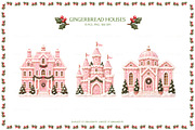 Pink Gingerbread Houses, an Object Graphic by Euonia Meraki (Thumbnail 6 of 15)