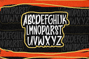 Pumpirols Handmade Display Font, a Sans Serif Font by Maulana Creative (Thumbnail 6 of 8)