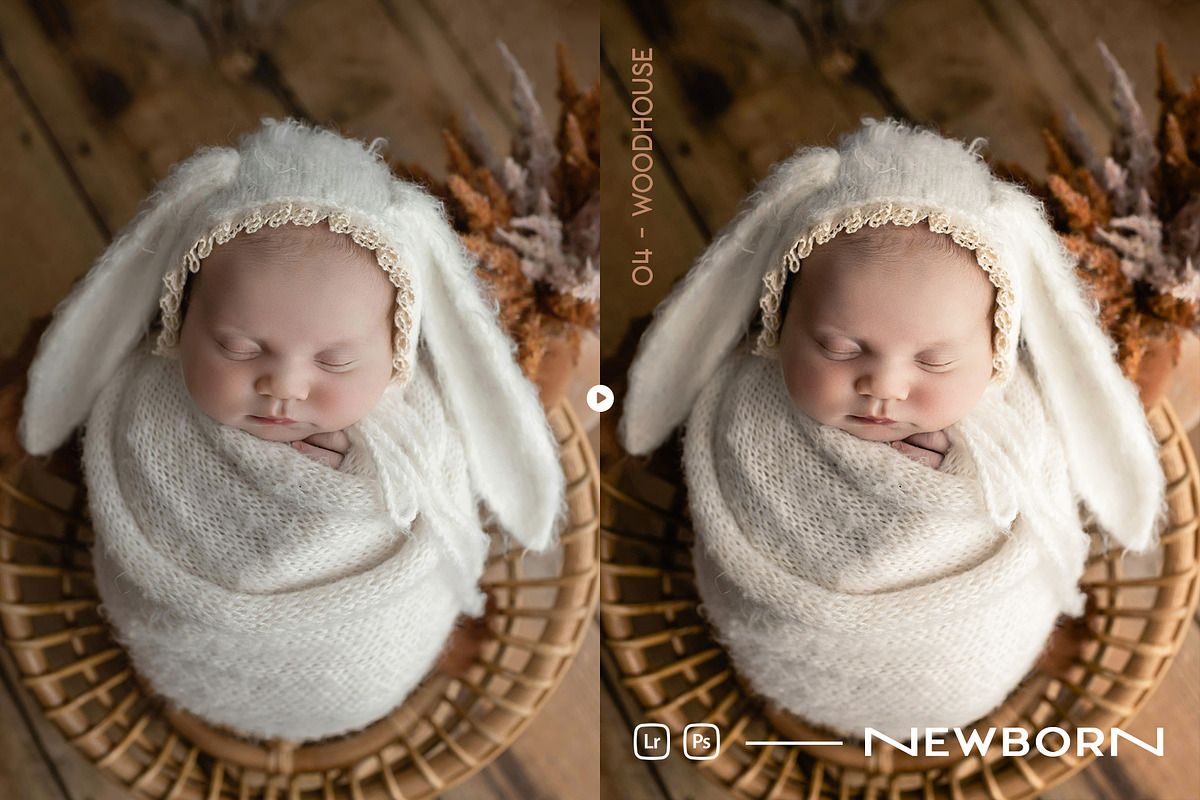Newborn Lightroom Presets, a Preset Add-On by Presetrain Co. (Photo 4 of 7)
