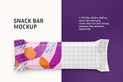 Snack bar mockup, a Packaging Mockup by ShooShooShop (Thumbnail 1 of 4)