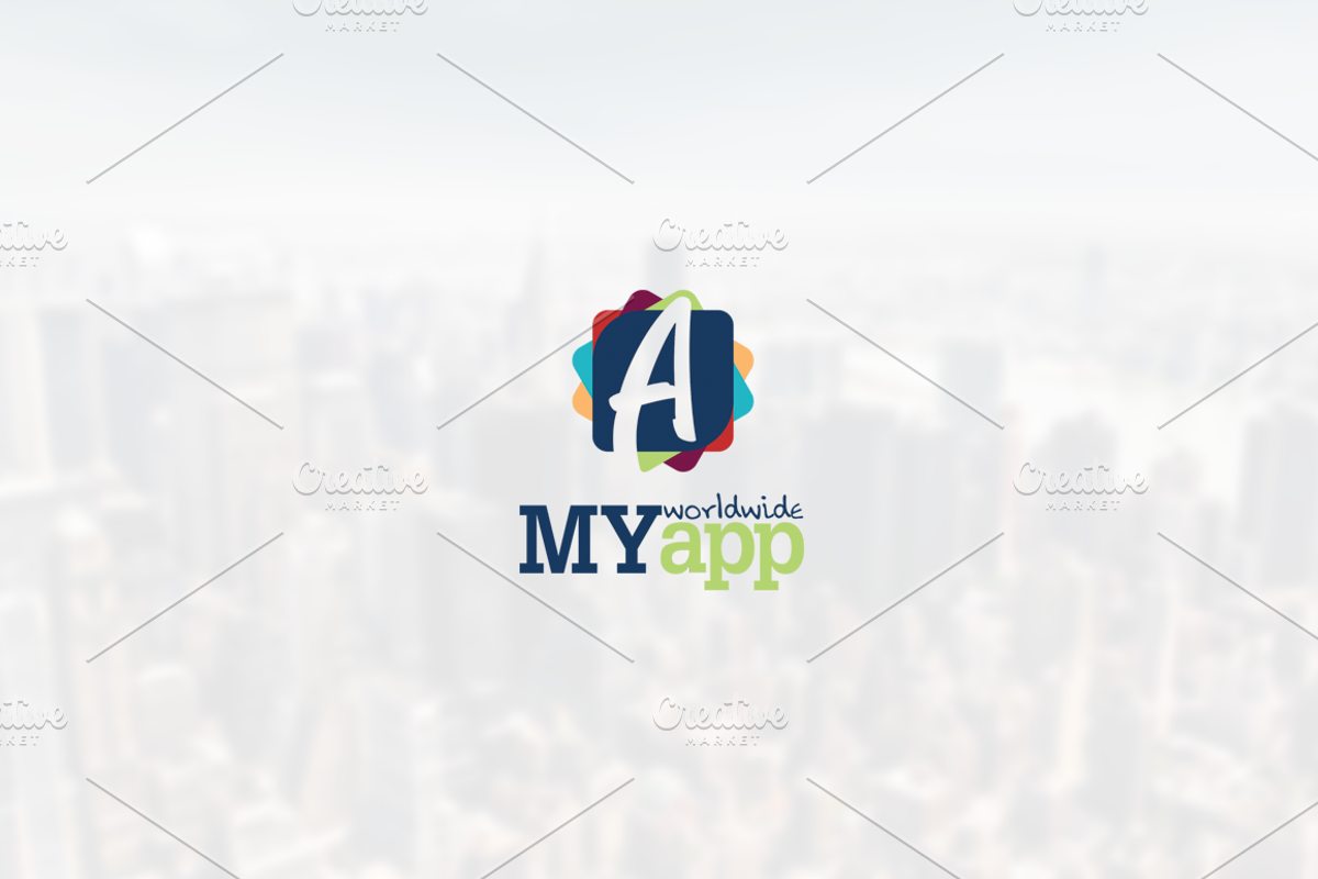 myapp Logo Template, a Branding & Logo Template by SymonDesign (Photo 4 of 4)