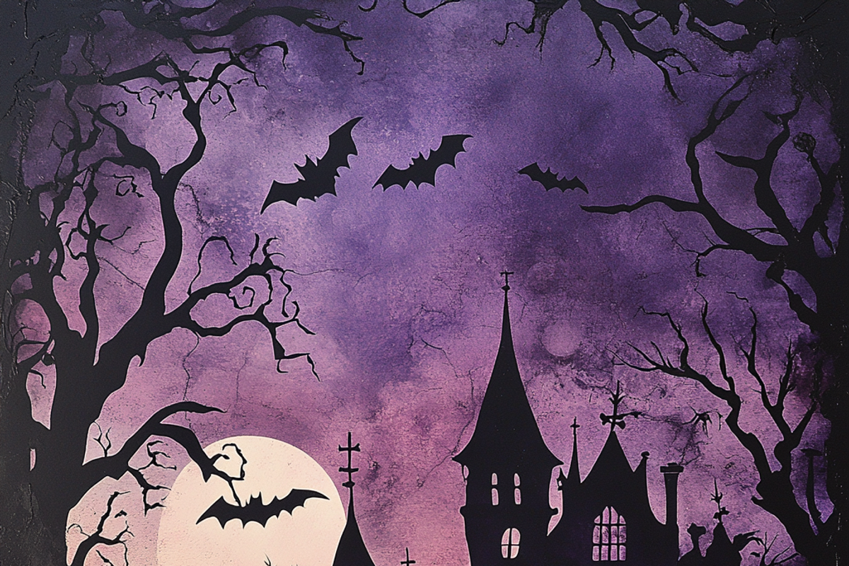 Spooky Silhouettes, a Background Graphic by Printable Treasure (Photo 9 of 10)